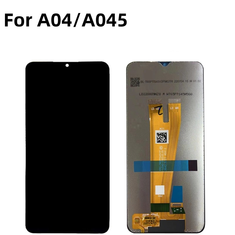 Repair  LCD Display Touch Screen For Samsung A04/A045/A045F Digitizer With Frame