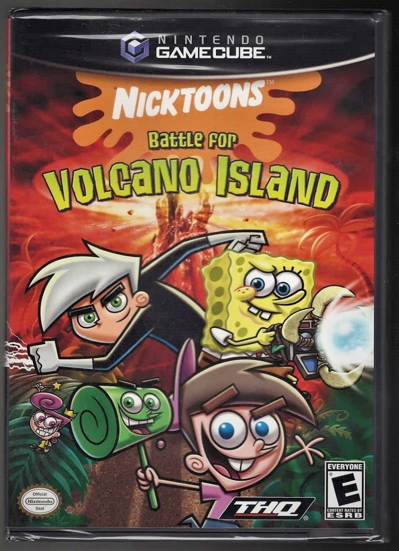 Nicktoons Battle for Volcano Island (Nintendo GameCube)