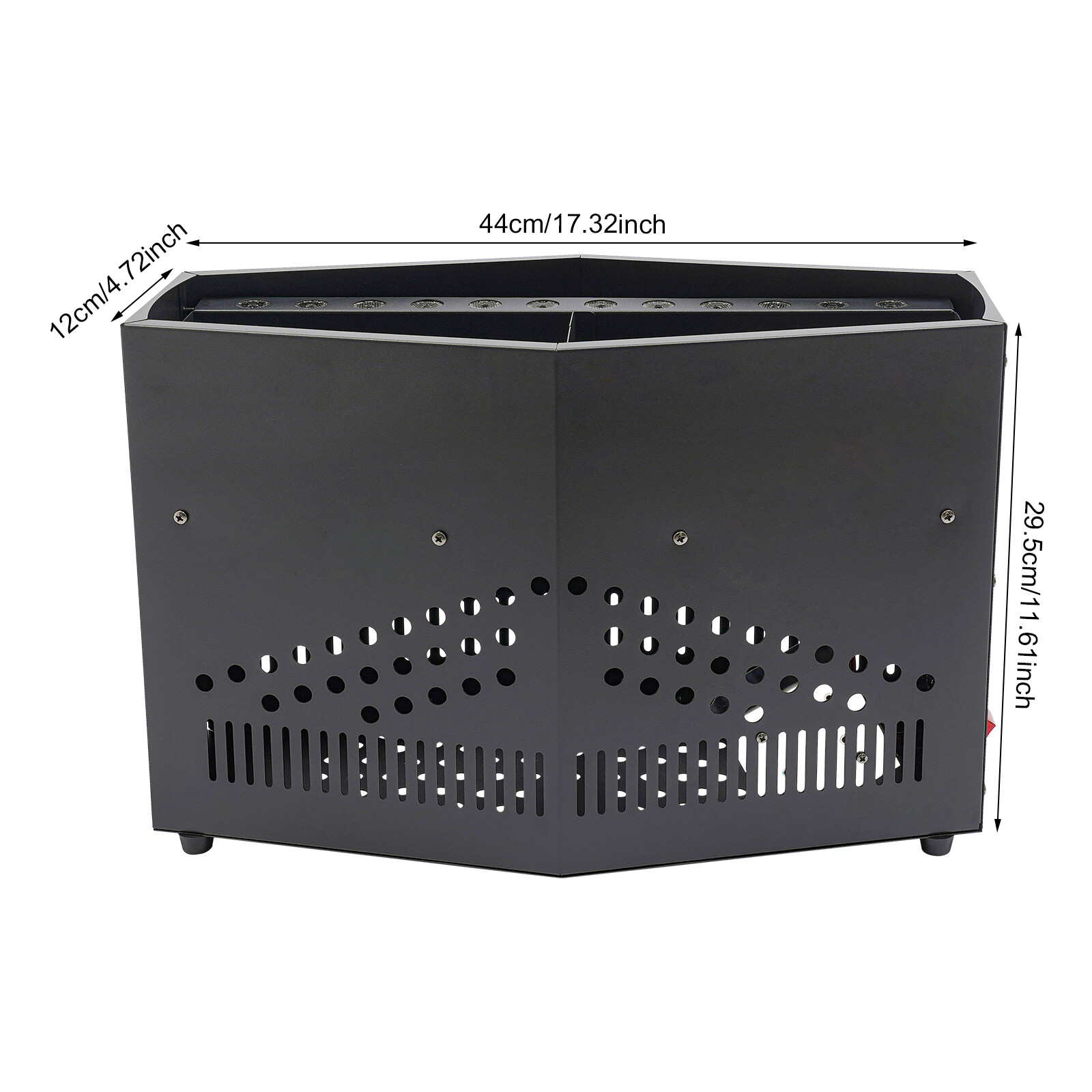 Fake Fire Flame Light Artificial Simulated Fire Atmosphere Lamp f/Party Lighting