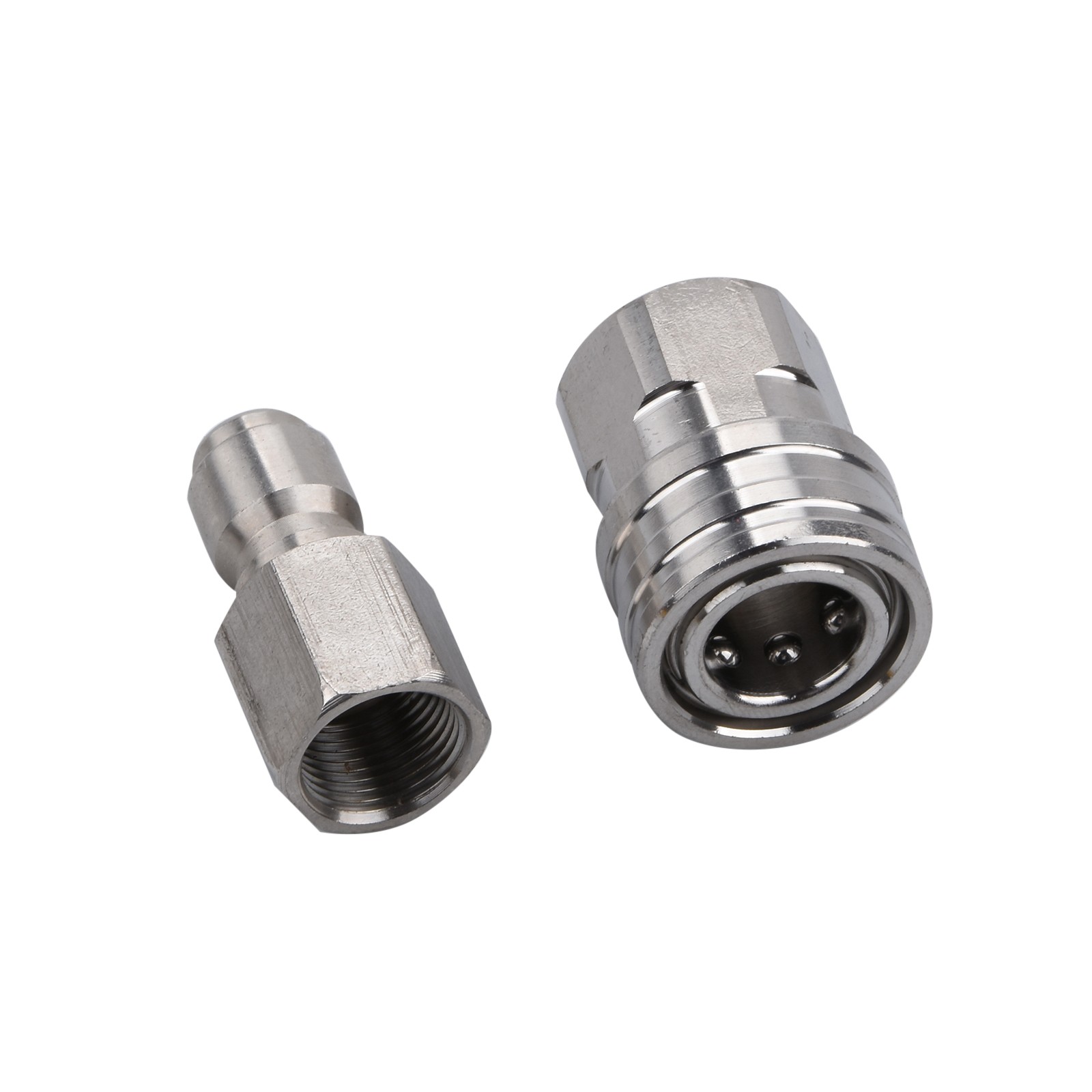 4000PSI Maximum Pressure Washer Adapter Set Swivel to 3/8 inch Quick Connect