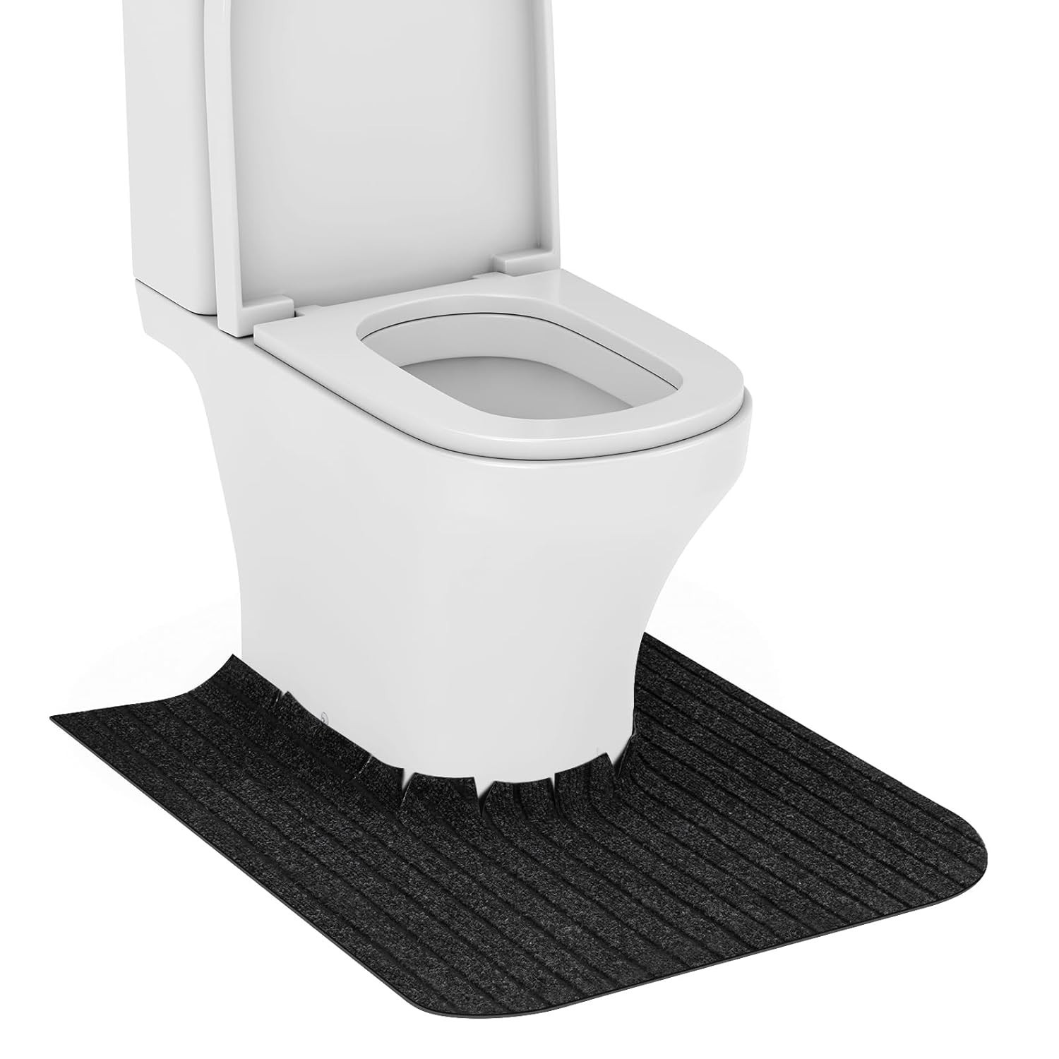 4 PACK Round Commode Potty Training Mats for Boys, Toilet Training Mats
