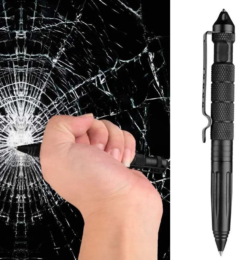 Multifunctional Tactical Pen Self Defense Anti Skid Emergency Survival Tool Glas