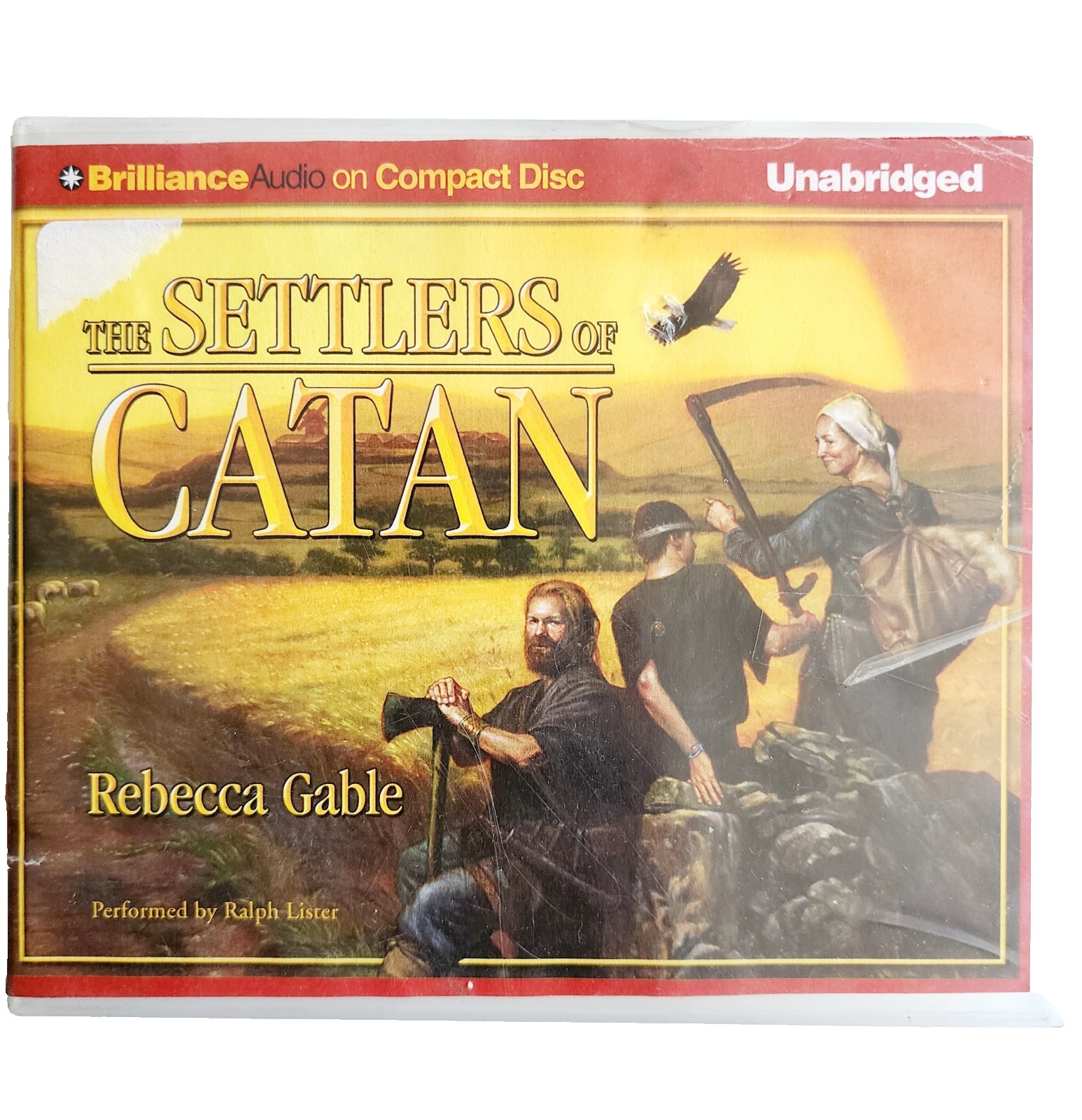 2011 The Settlers Of Catan Audio Book On CD Unabridged 20 Discs Gable F14