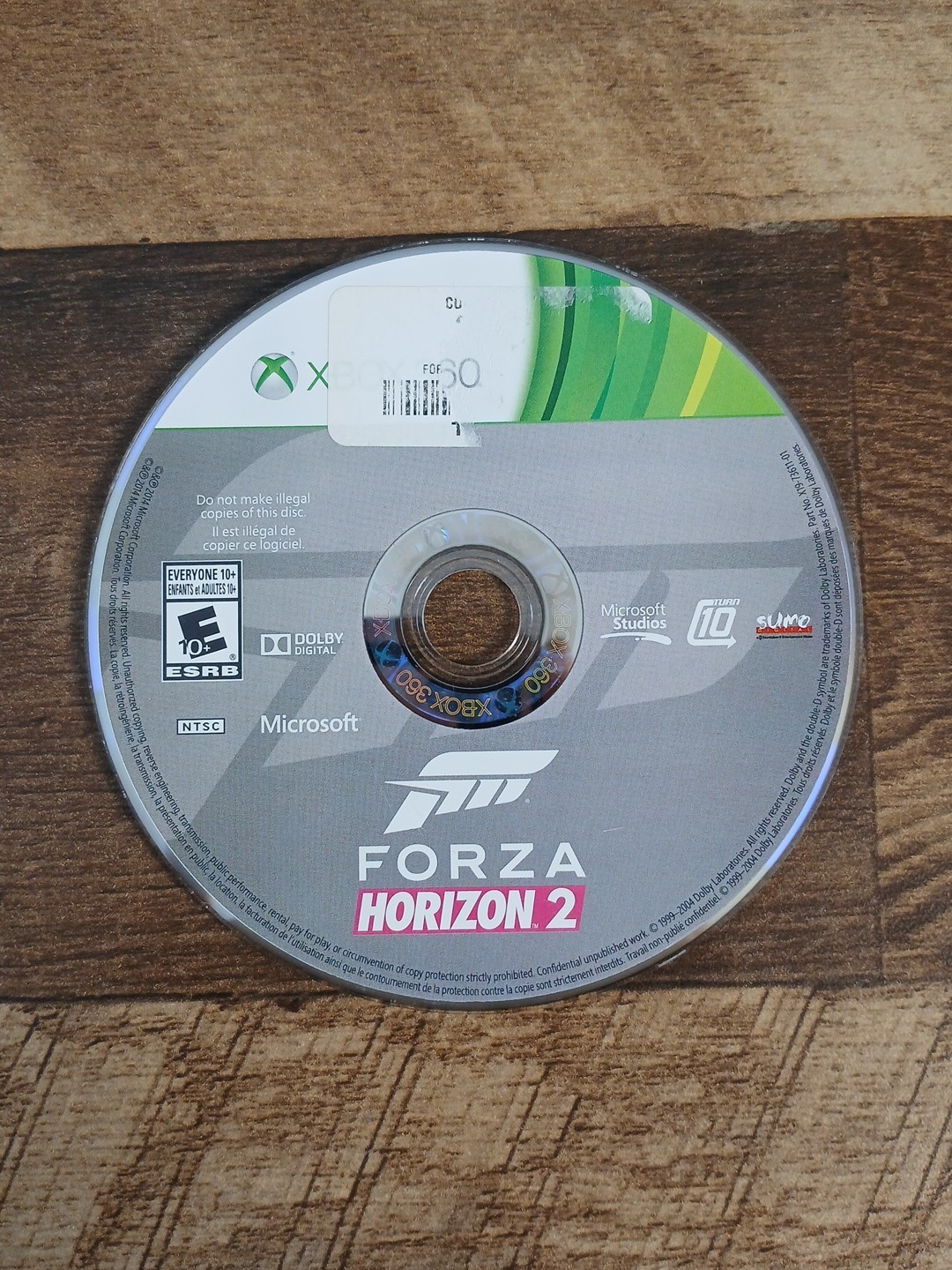 Forza Horizon 2 (Microsoft Xbox 360) Game Only - Tested