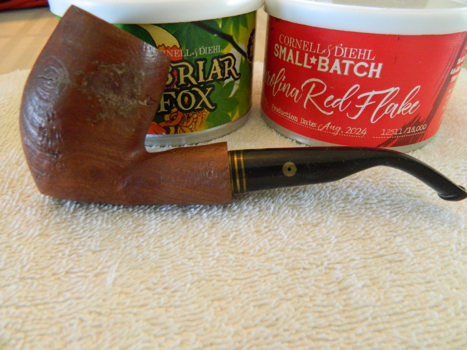 ESTATE PIPE DUNCAN HILL, NOS . NEVER SMOKED