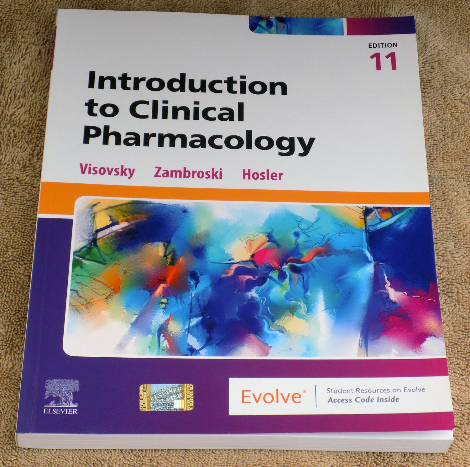 Introduction to Clinical Pharmacology – 11th Ed. Paperback 2025 Visovsky - NICE!