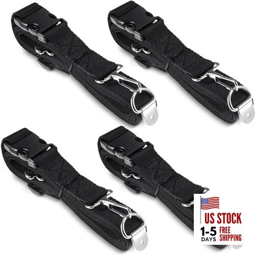 4 Pcs 86" RV Furniture Tie Down Straps Anti Tip RV Furniture TV Safety Straps 