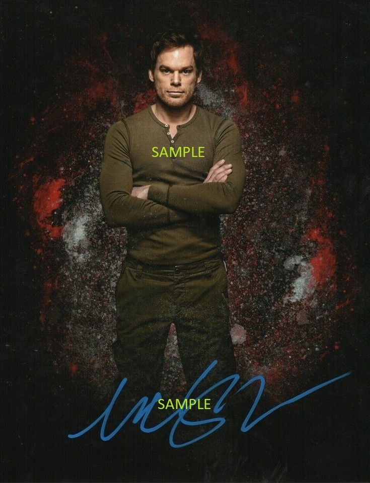 MICHAEL C HALL #1 REPRINT 8X10 PHOTO SIGNED AUTOGRAPHED MAN CAVE GIFT DEXTER