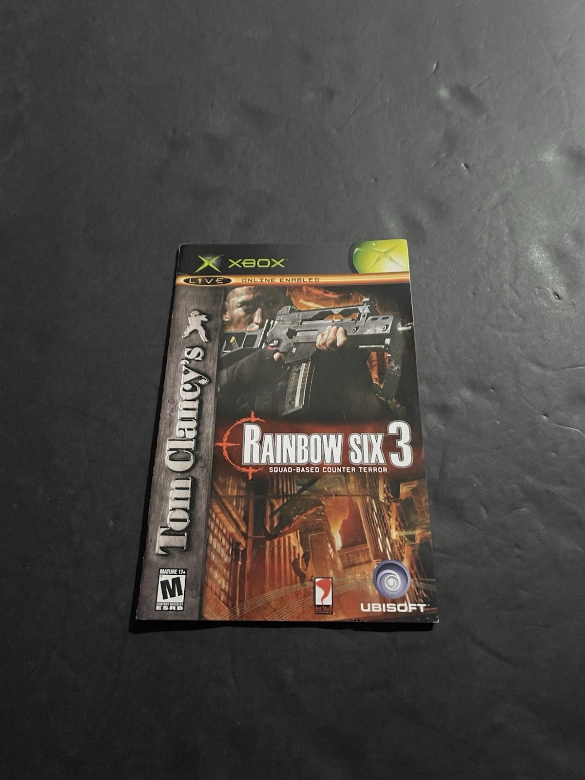 tom clancy's rainbow six 3 xbox Manual Only