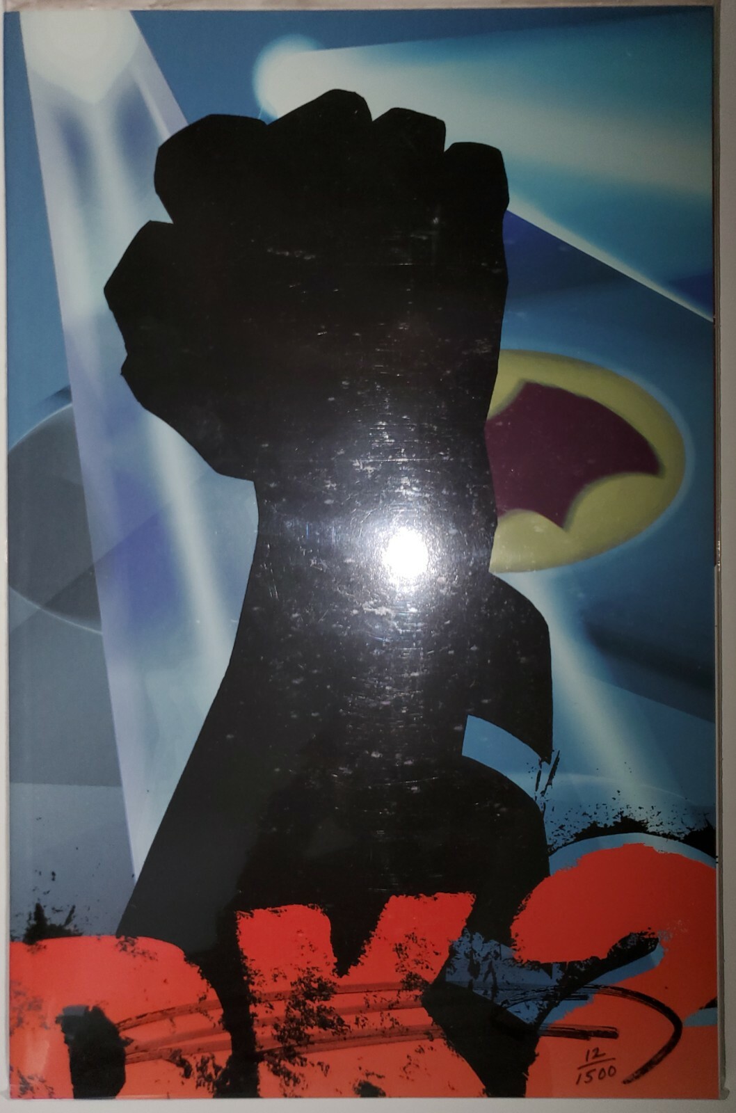 The Dark Knight Strikes Again #1 DK2 COA #12/1500 SIGNED FRANK MILLER 2001 (NM)