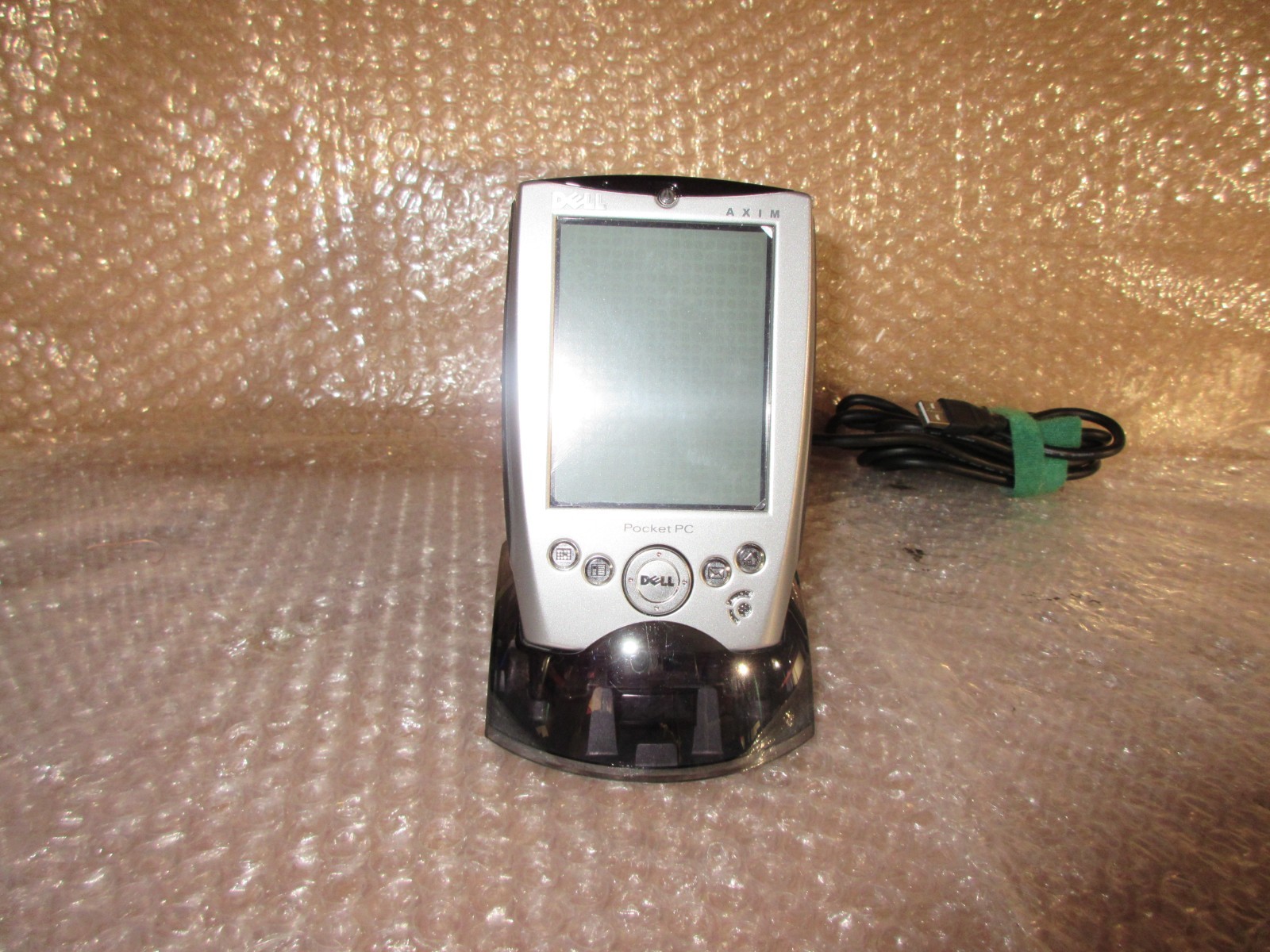 DELL AXIM X51V POCKET PC HANDHELD PDA 624MHZ BT WIFI USB Data Sync Charging Dock