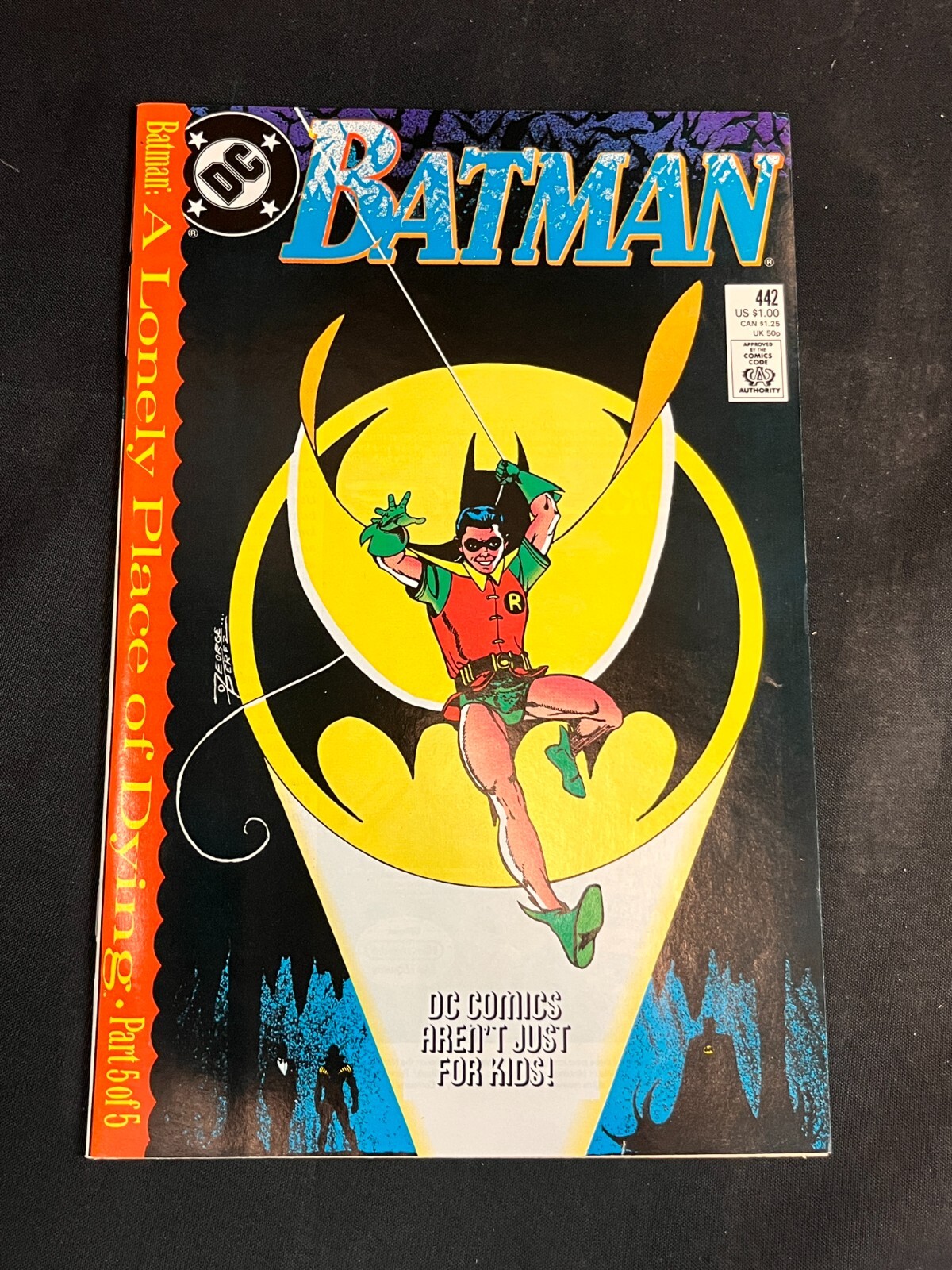 1989 Issue 442 DC Comics Batman 1st Tim Drake in Robin Costume AA