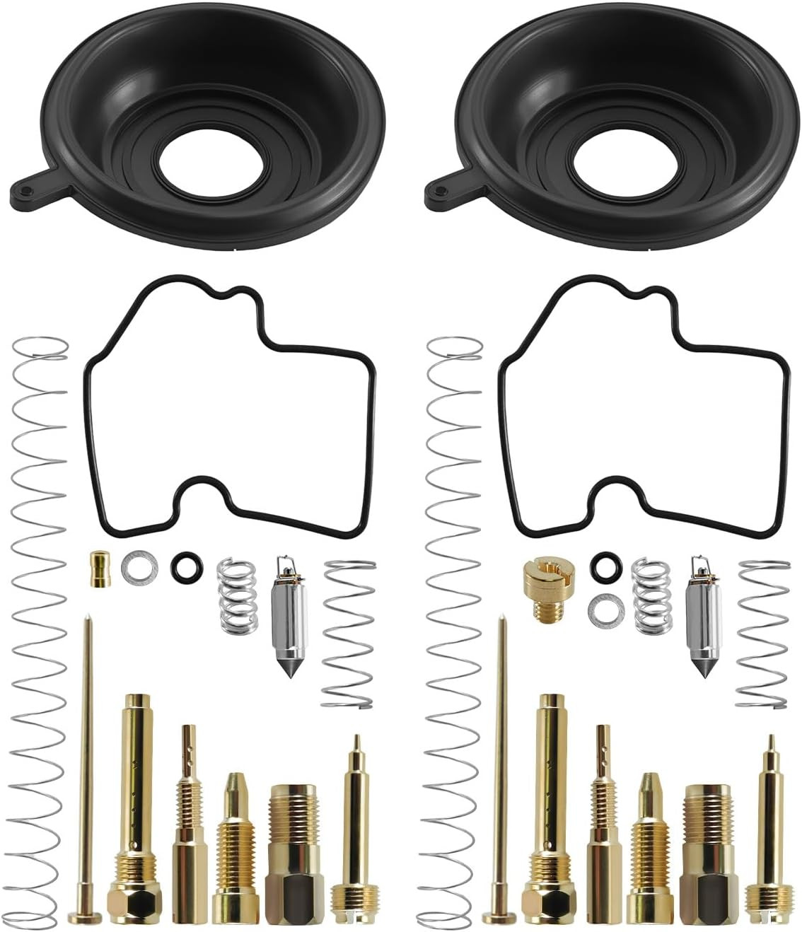 Carburetor Rebuild Kit Fit for Kawasaki Brute Force 650 KVF650D/E 2005-2013 Prai