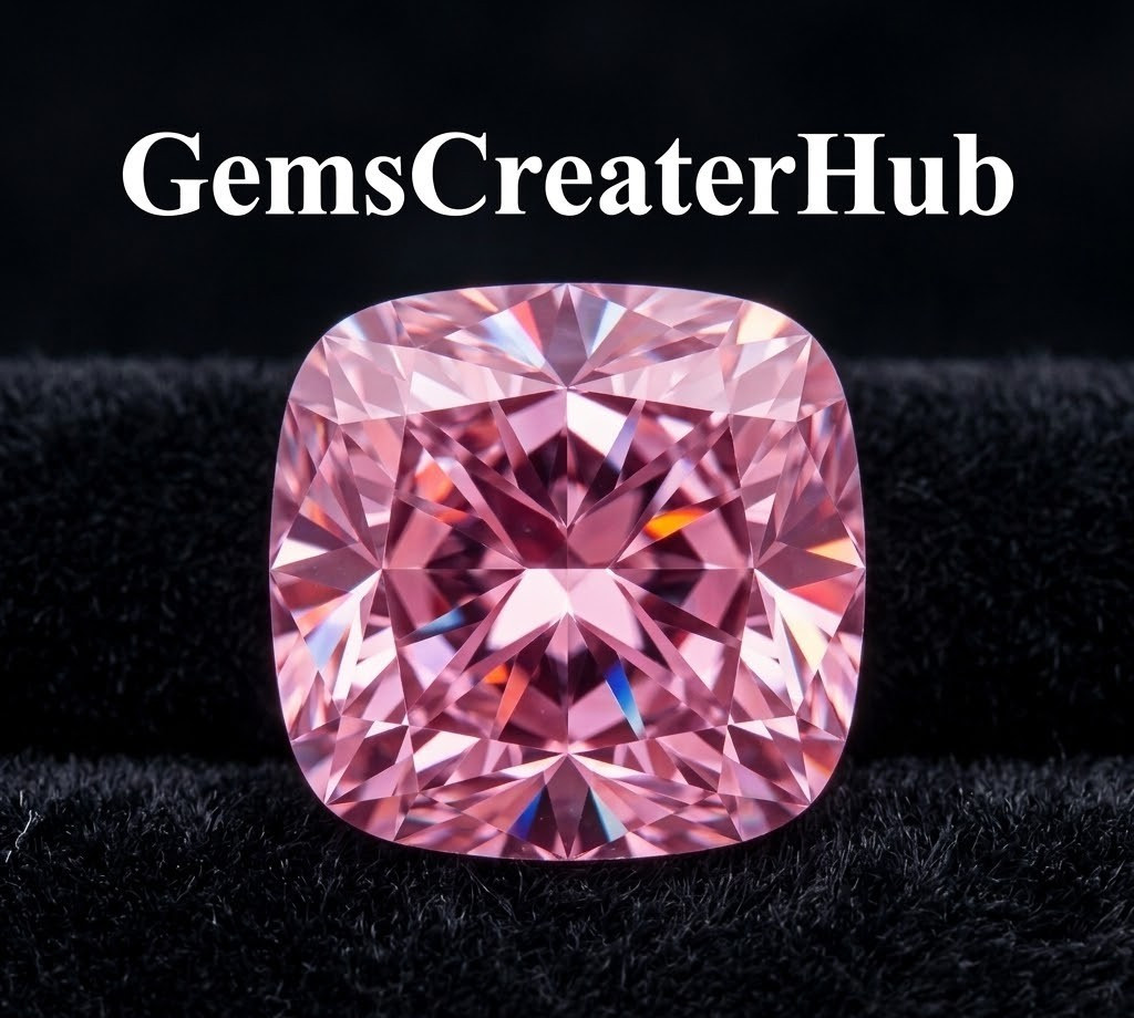 2 Ct Certified Lab Grown Cushion Cut Pink Color Diamond D Grade VVS1