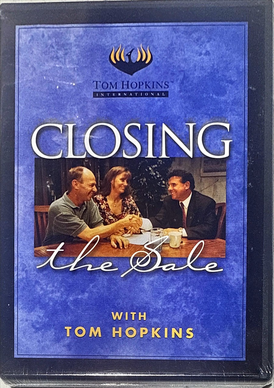 Tom Hopkins - Closing the Sale DVD - Brand NEW