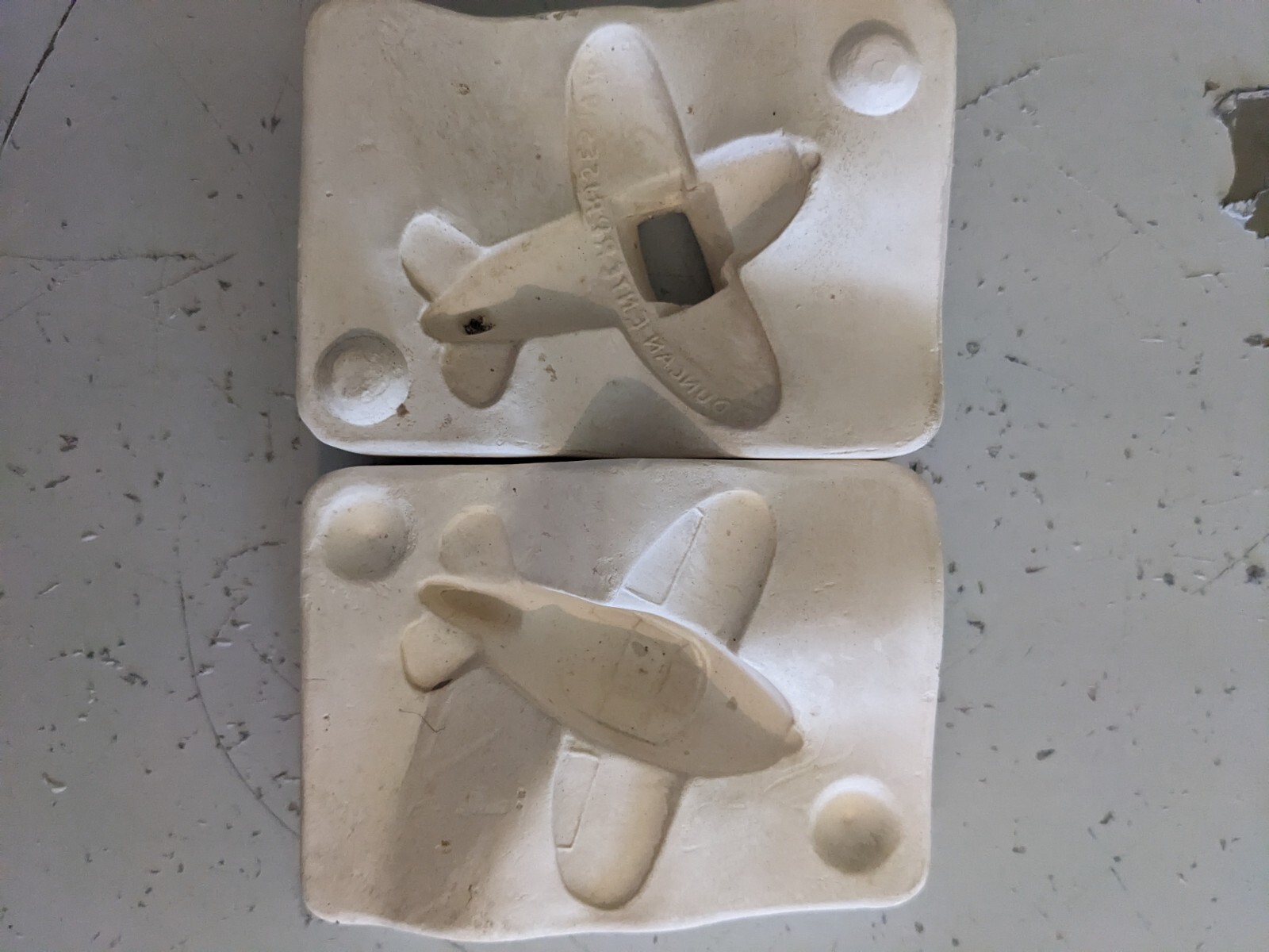 Airplane  Vintage Slip Casting Ceramic Mold