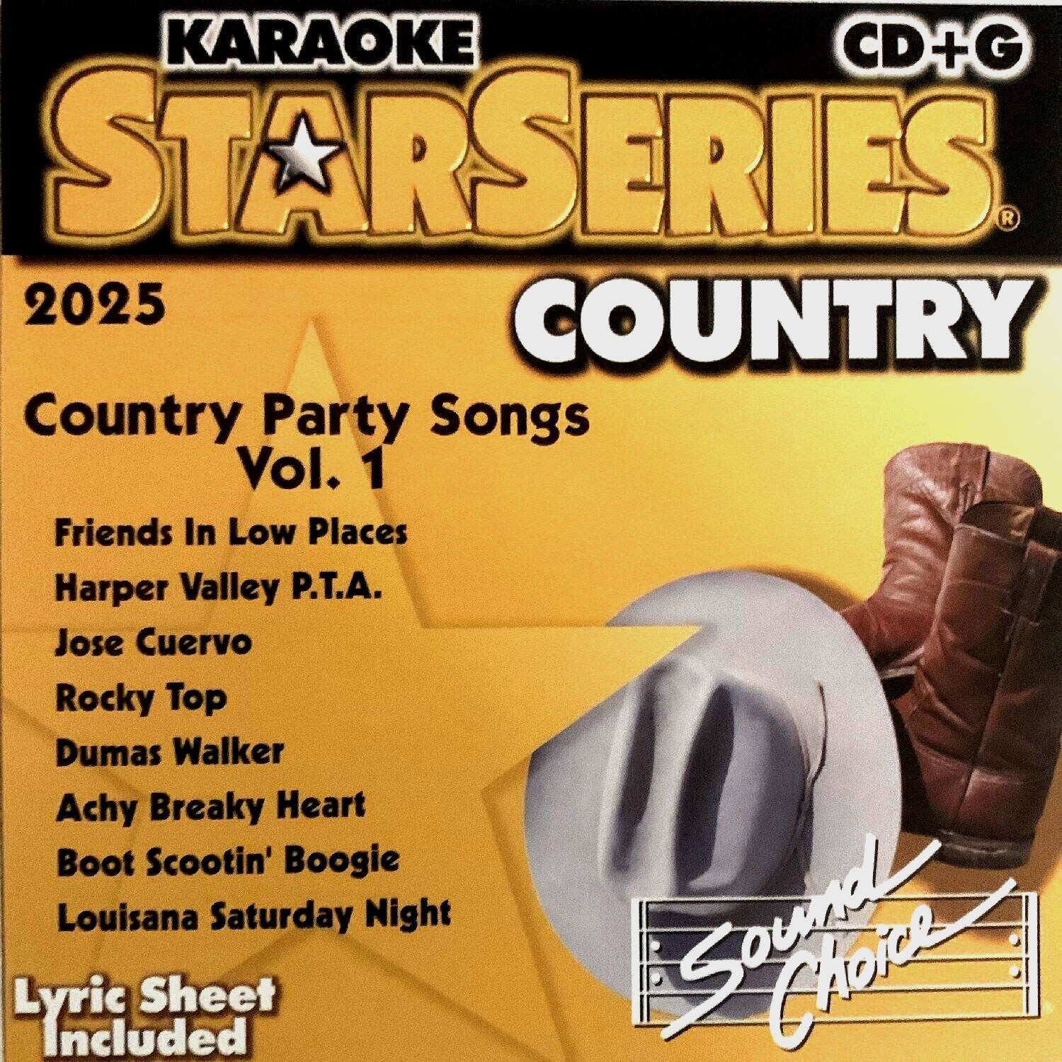 SOUND CHOICE STAR SERIES - COUNTRY PARTY - V1 - SC2025 - BROOKS & DUNN, GARTH +