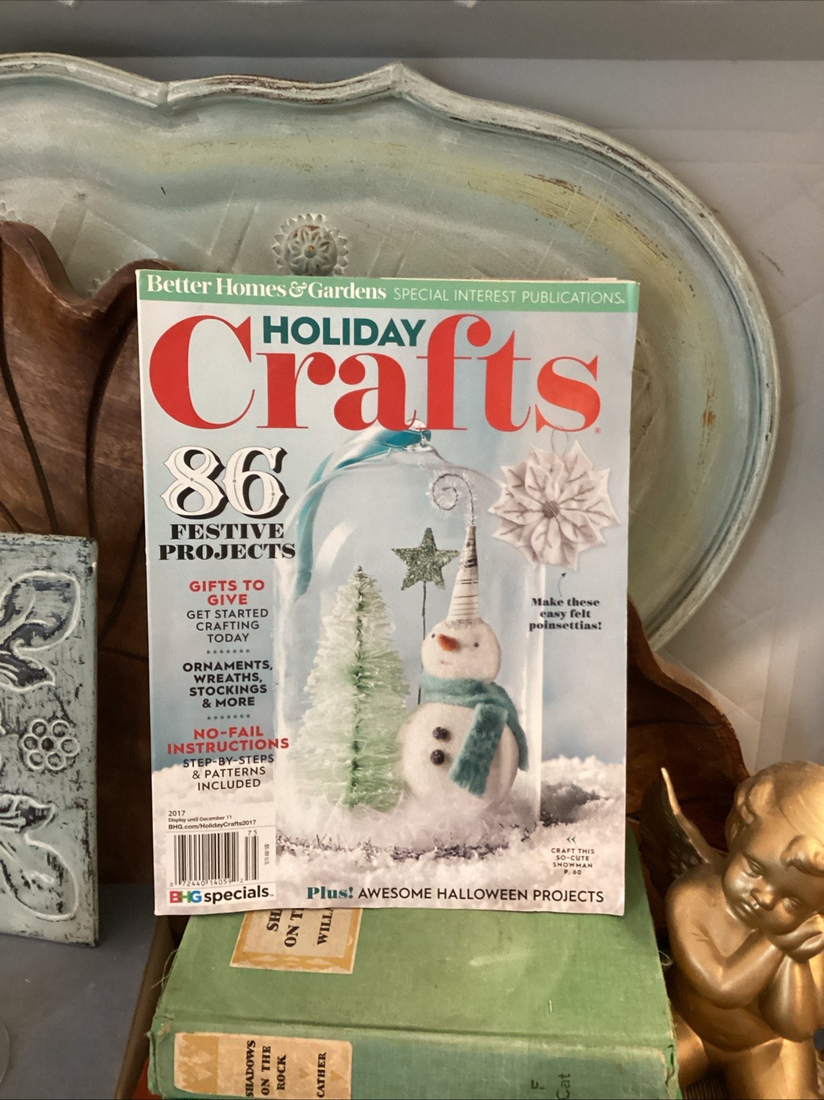 Holiday Crafts Magazine Dec 2017 Bonus Special Halloween Section Has Patterns