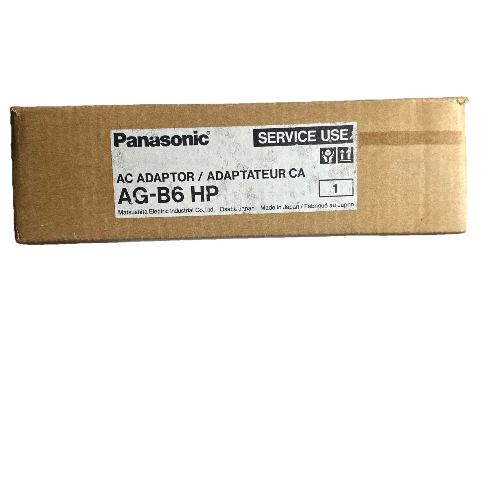 NEW Panasonic AG-B6HP Camcorder Video AC Adaptor AG-B6 Power Supply 12V 1.8A OEM