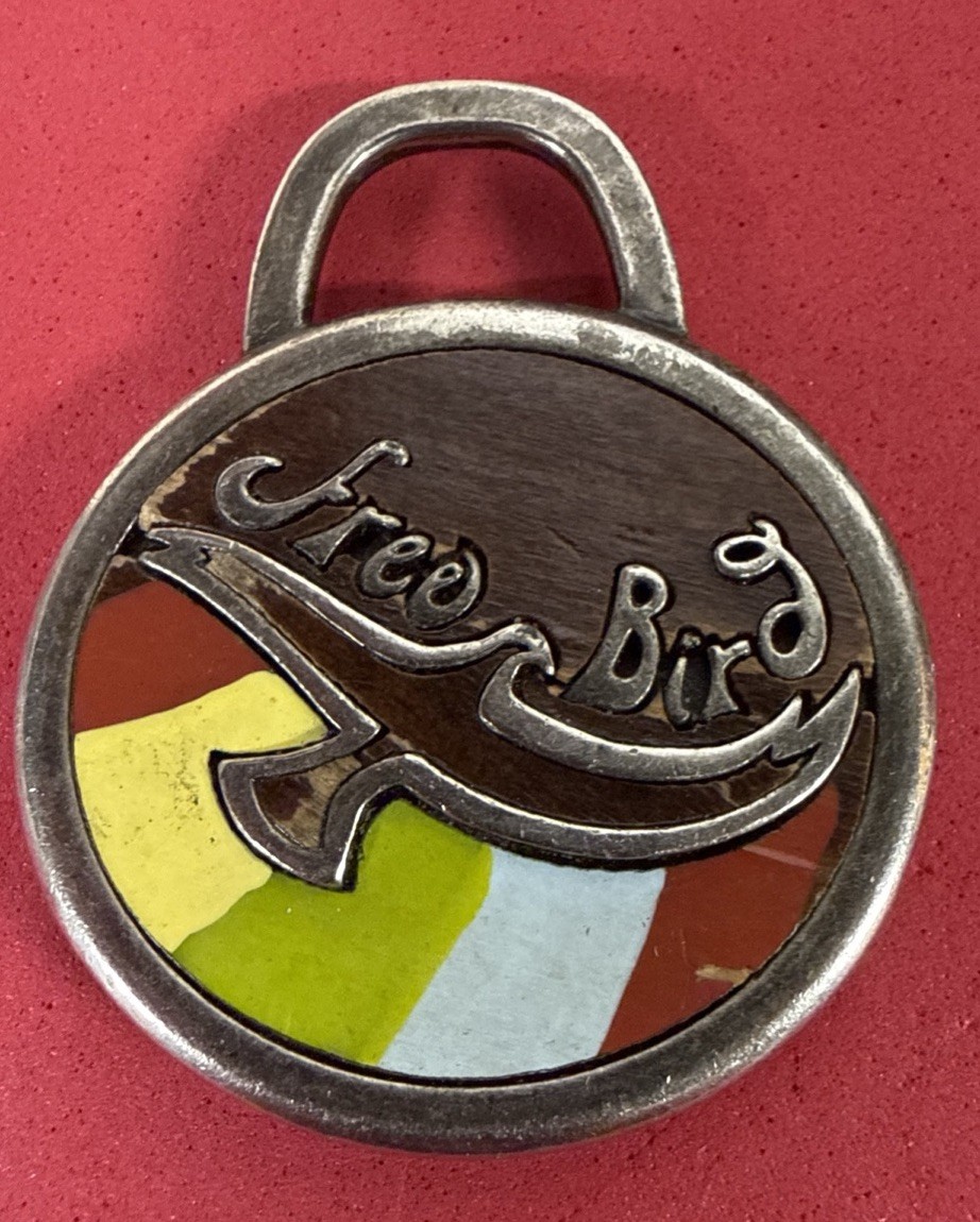 Vintage Free Bird Key Chain 
