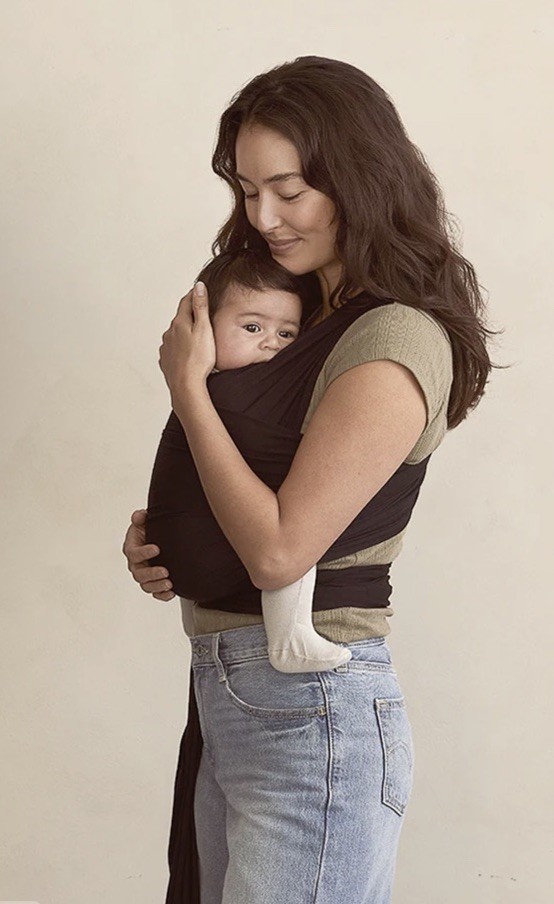 Solly Baby Tencel® Modal Baby Wrap Black Quartz NIB $74