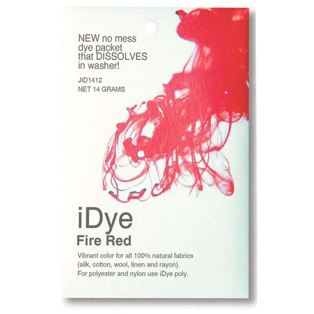 iDye for Natural Fabrics .49 Oz - Fire Red