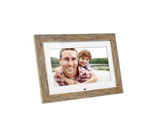 Digital Frame Aluratek ADPFD10F Digital Photo Frame - Distressed Wood  - 10