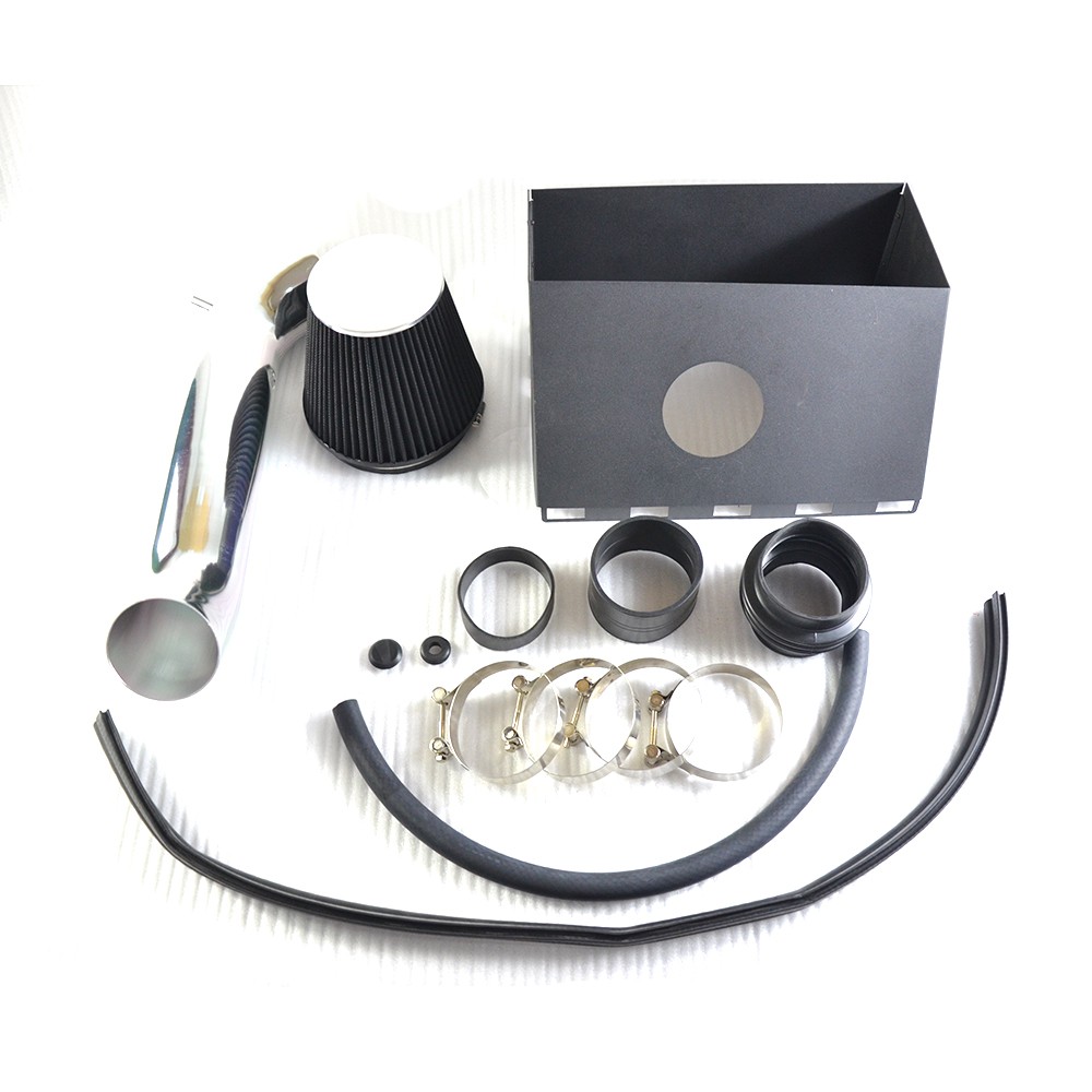 Cold Air Intake Induction Kit Filter for 2500 3500 2002-2008 4.7L 5.7L V8 Black