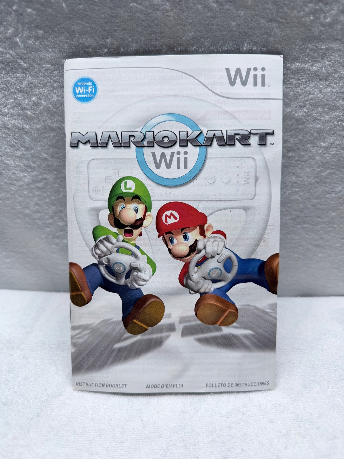Mario Kart Nintendo Wii  Game Manual Booklet Only Used Condition No Game