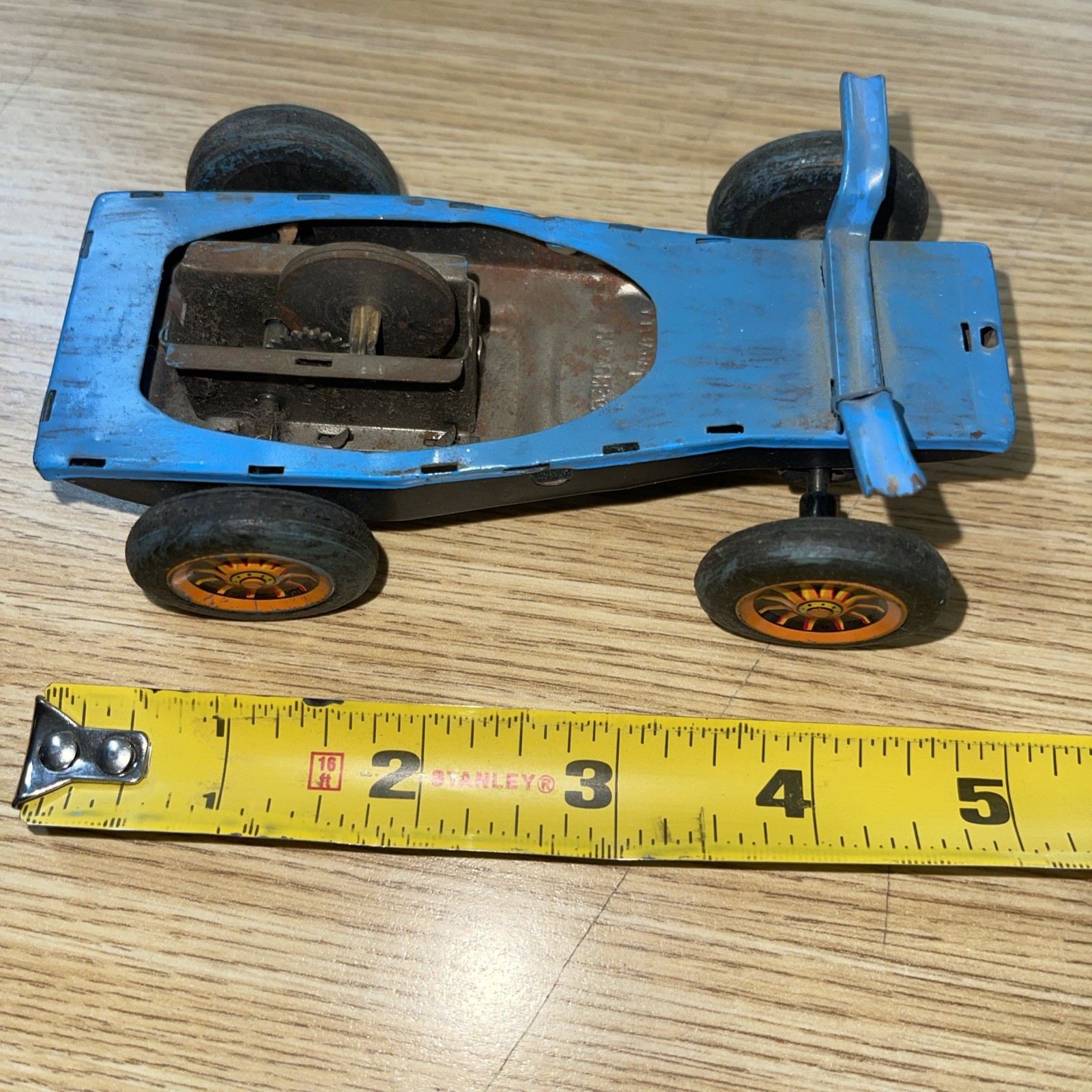 vintage Bandai  Sign of Quality Japan tin friction litho