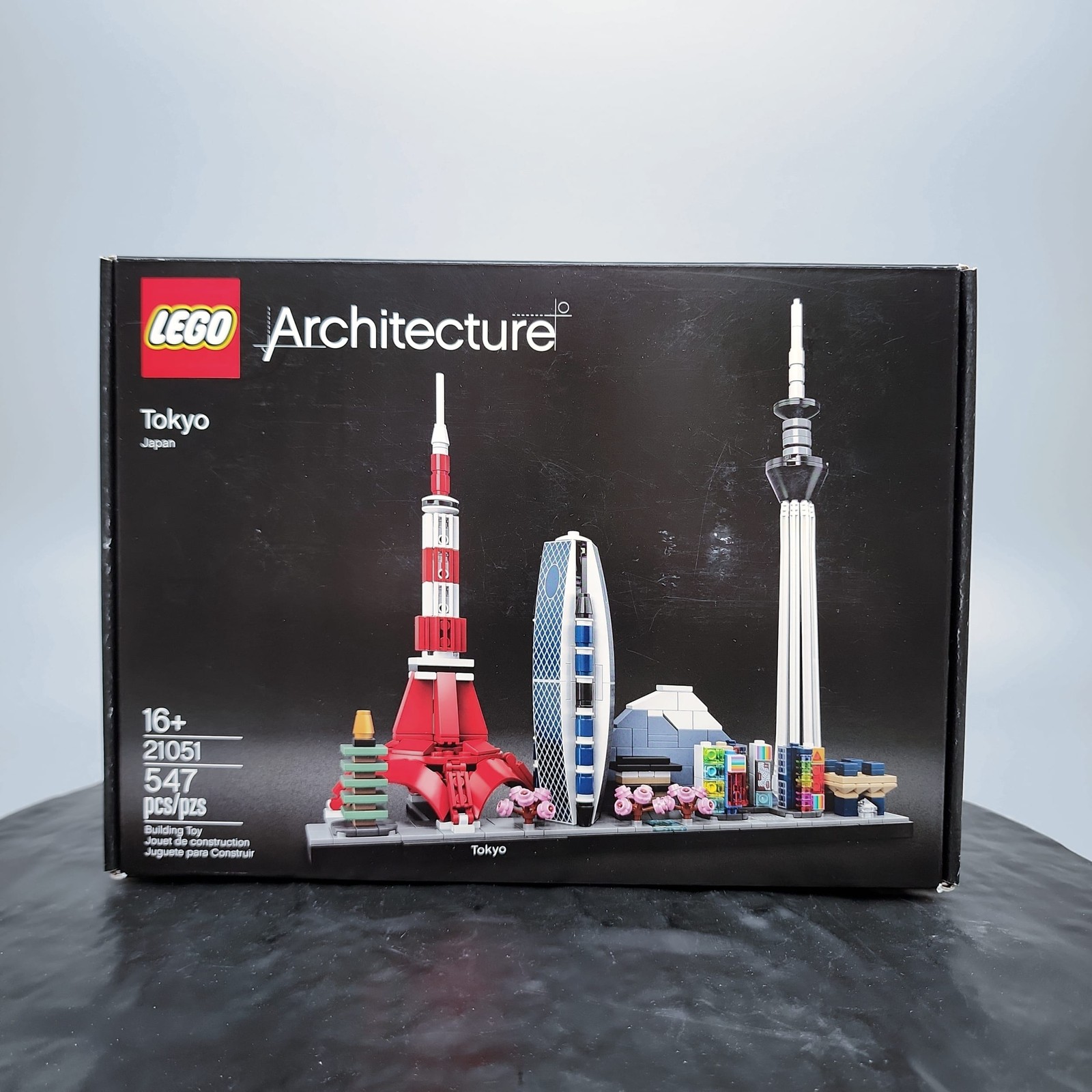 Lego Architecture 21051 Tokyo Skyline Set Japan 547pc Complete Box CIB+Tower