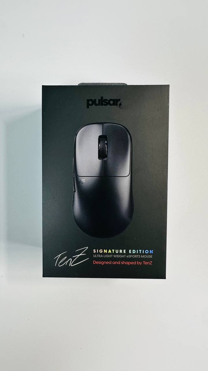 Pulsar TenZ Signature Edition Wireless Optical Gaming Mouse Black 8K