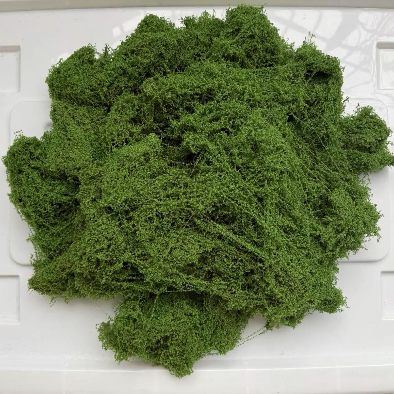 Artificial Dark Green Moss Potted Plants 7.05OZ 200g Fake DIY Crafts Fairy