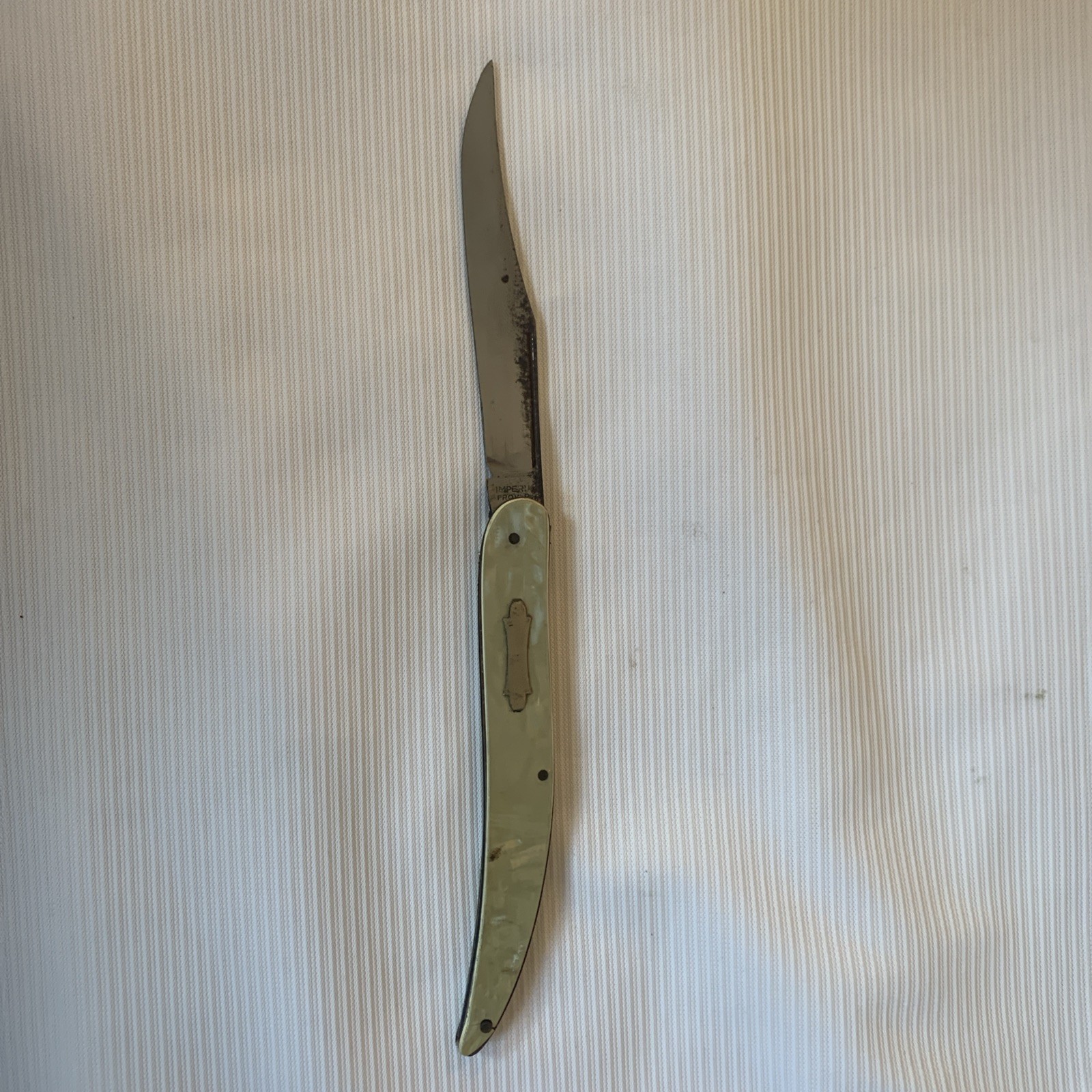 VINTAGE IMPERIAL Providence R.I. USA  Fishing Knife 4.5 BLADE AND SCALER