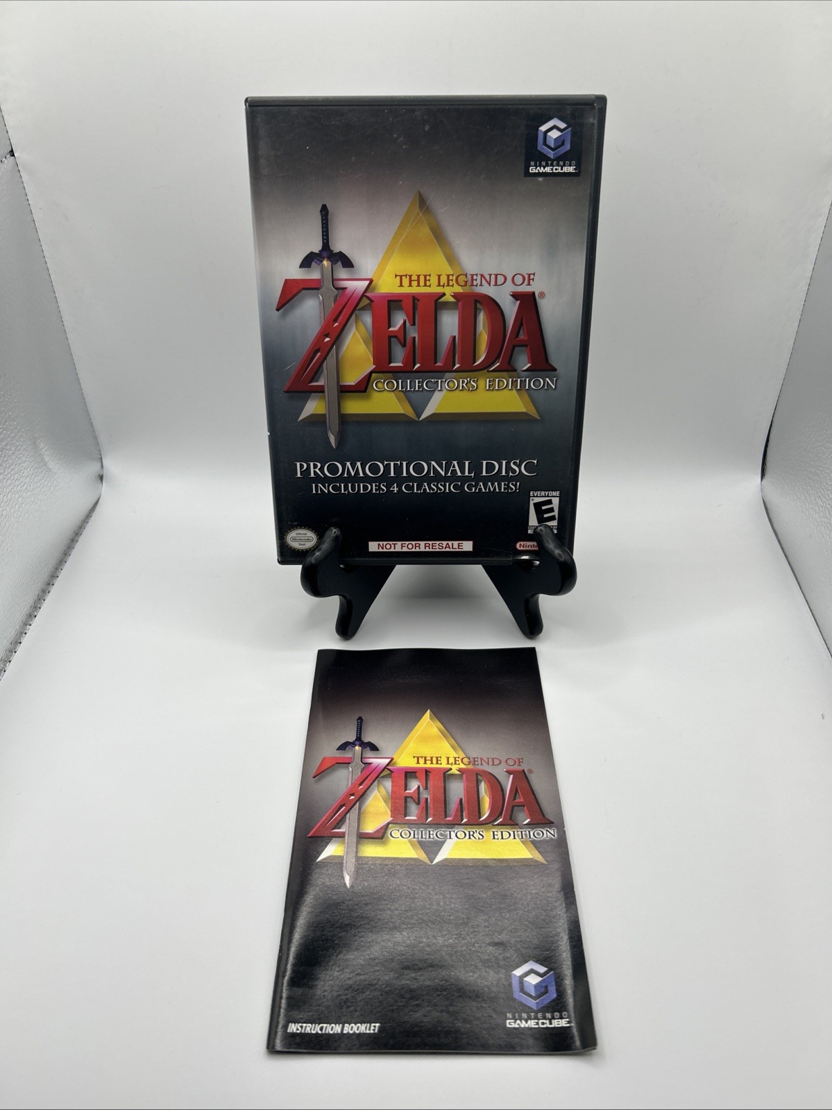 The Legend of Zelda: Collector Edition, CASE AND MANUAL ONLY NO DISC*, Gamecube