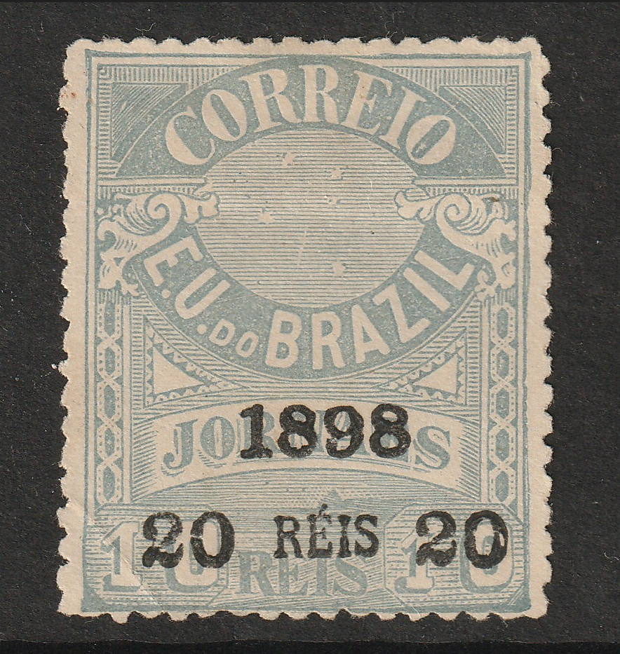 Brazil SC# 136 Mint No or Used / Noted Bluish Gray - S42297
