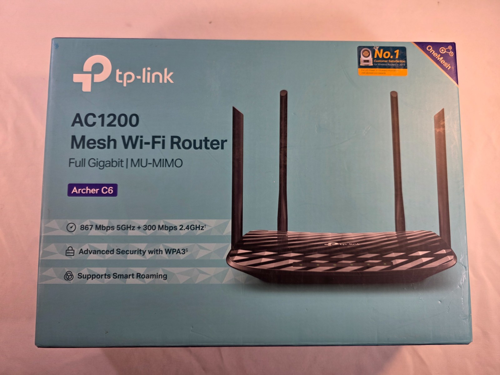 TP-Link AC1200Mesh WiFi Router Archer C6 Full Gigabit MU-MIMO