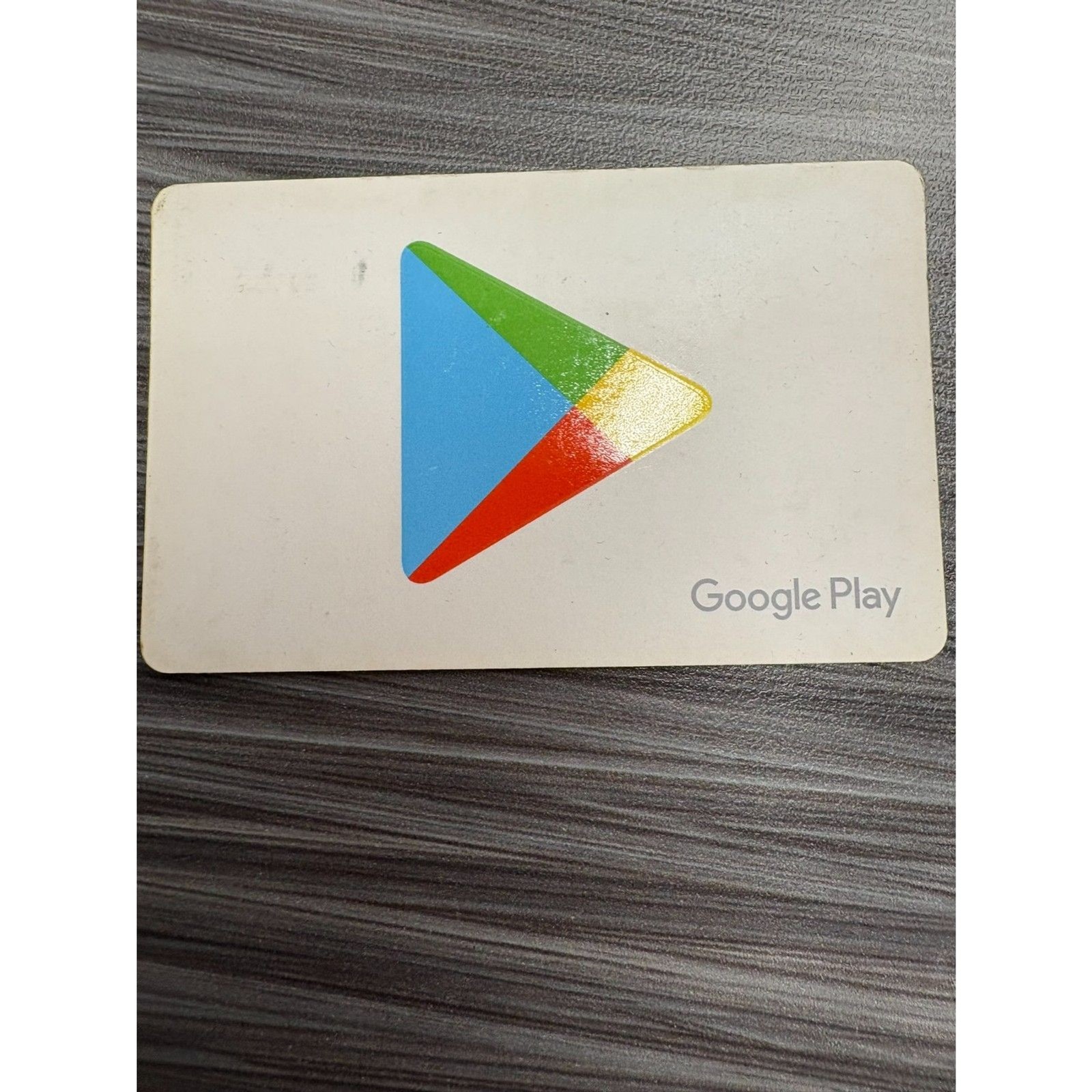 $25 google play gift card. UNUSED physical card