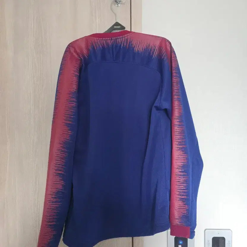 Barcelona Track Jacket with Emblem & Nike Logo, Size L, Pre-Owned