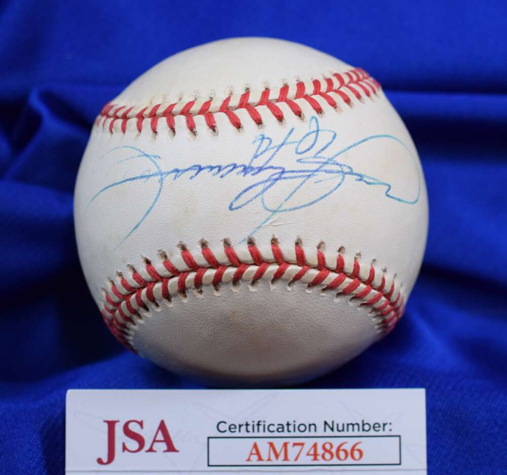 Sammy Sosa JSA COA Autograph American League Signed Baseball OAL