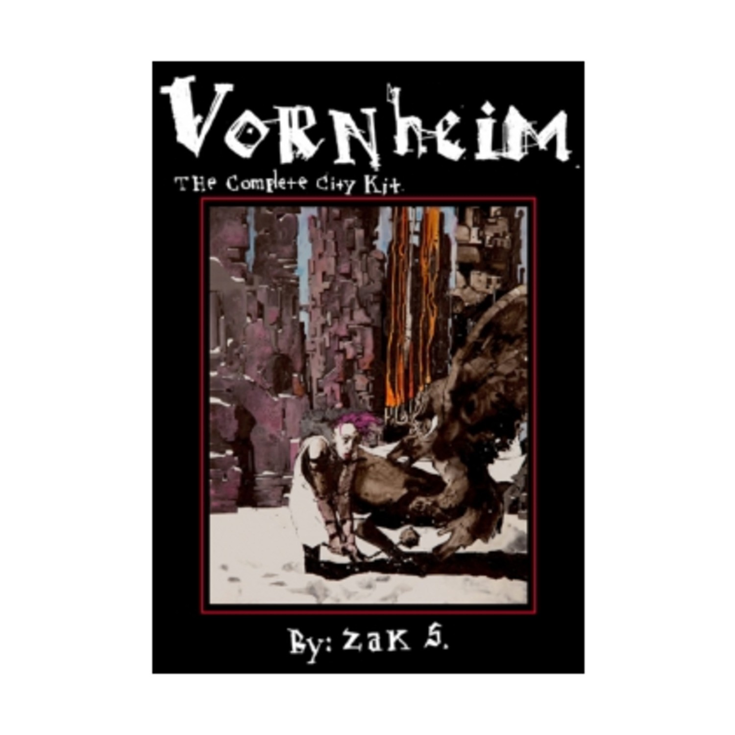 LotFP LotFP RPG Vornheim - The Complete City Kit (2nd) VG+/NM