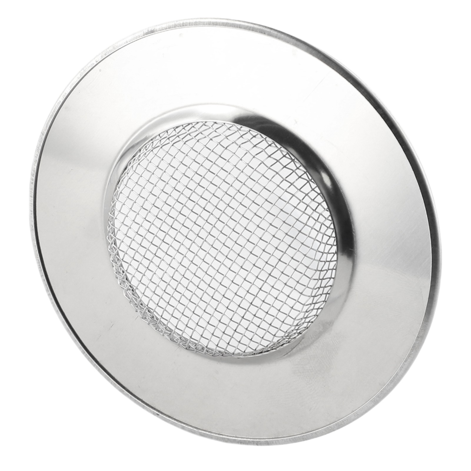 Stainless Steel Shower Drain Hair Strainer for Bathtub 75mm OD 18mm Height