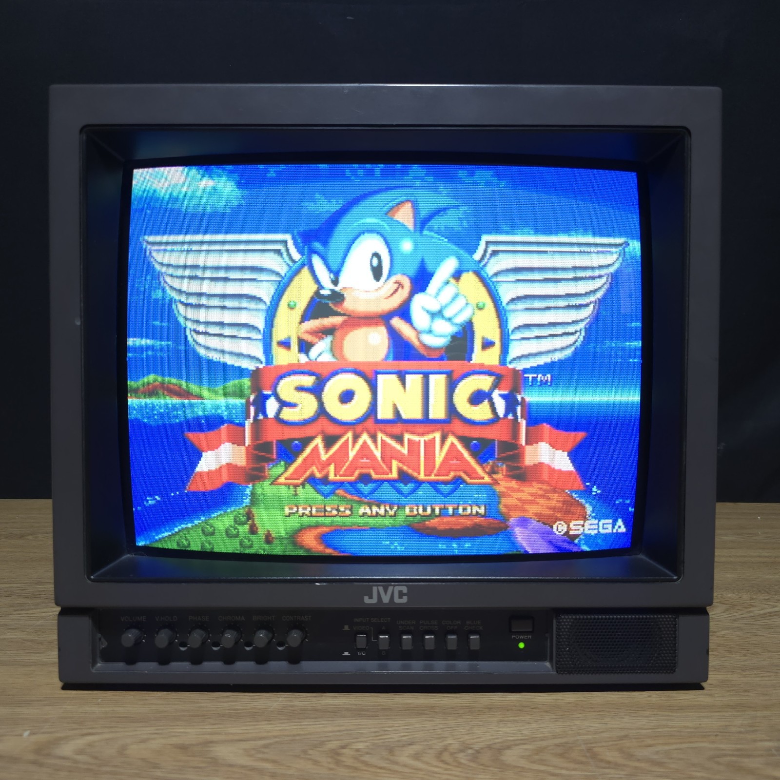 JVC 14" TM-1400SU S-Video VTR PVM CRT Monitor