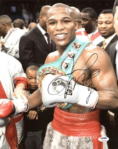 FLOYD  MAYWEATHER  JR.  -  8  X  10  GLOSSY  SIGNED  PHOTO  REPRINT