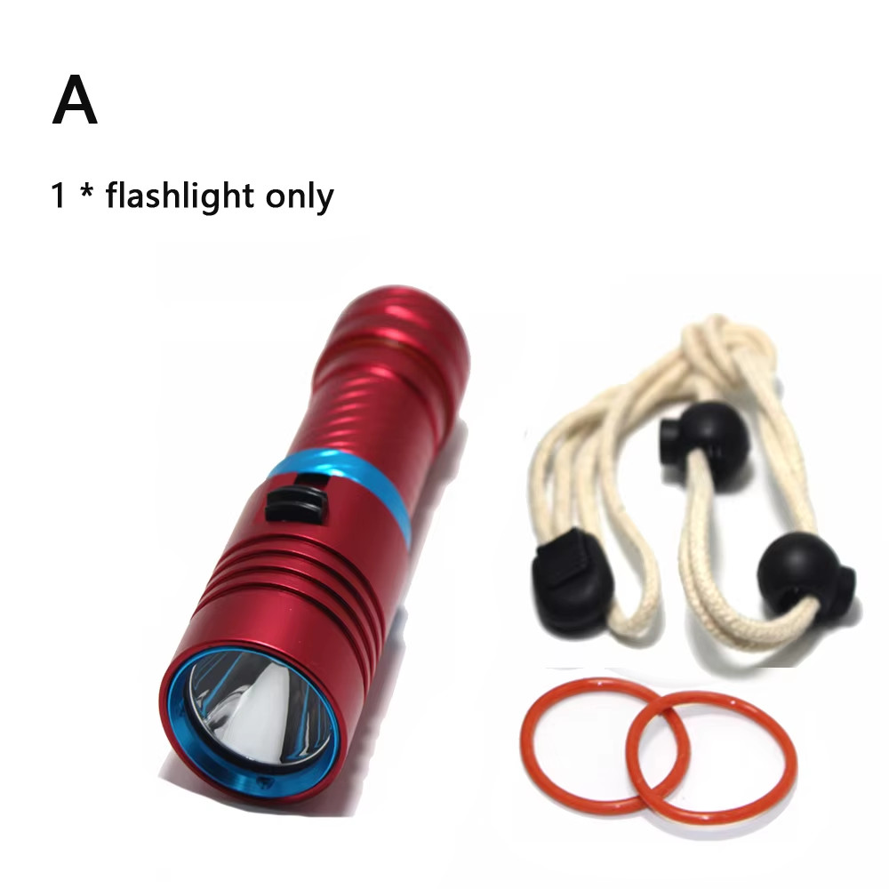 Best Diving Flashlight Dive Lantern Lamp Underwater LED Dive Lights,Powerful L2 