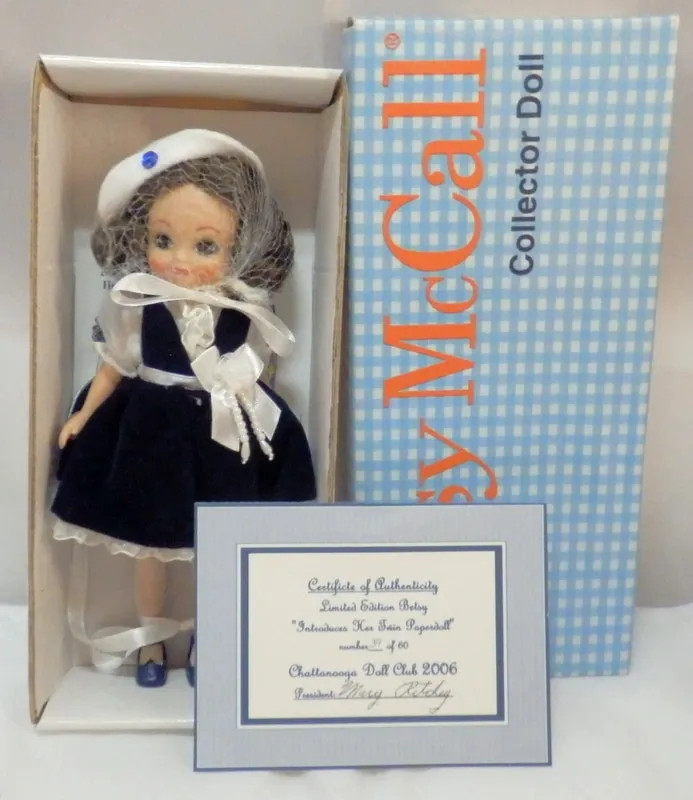 Tiny Betsy McCall Introduces Her Twin Paper Dolls 2006