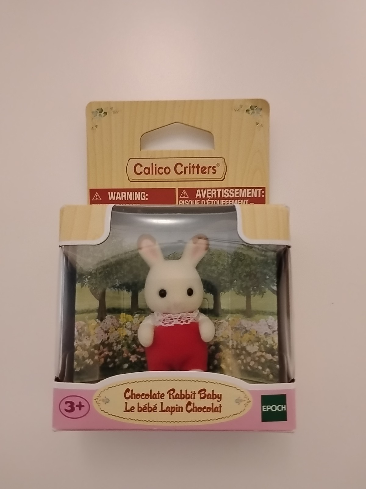 Calico Critters Chocolate Rabbit baby New in box