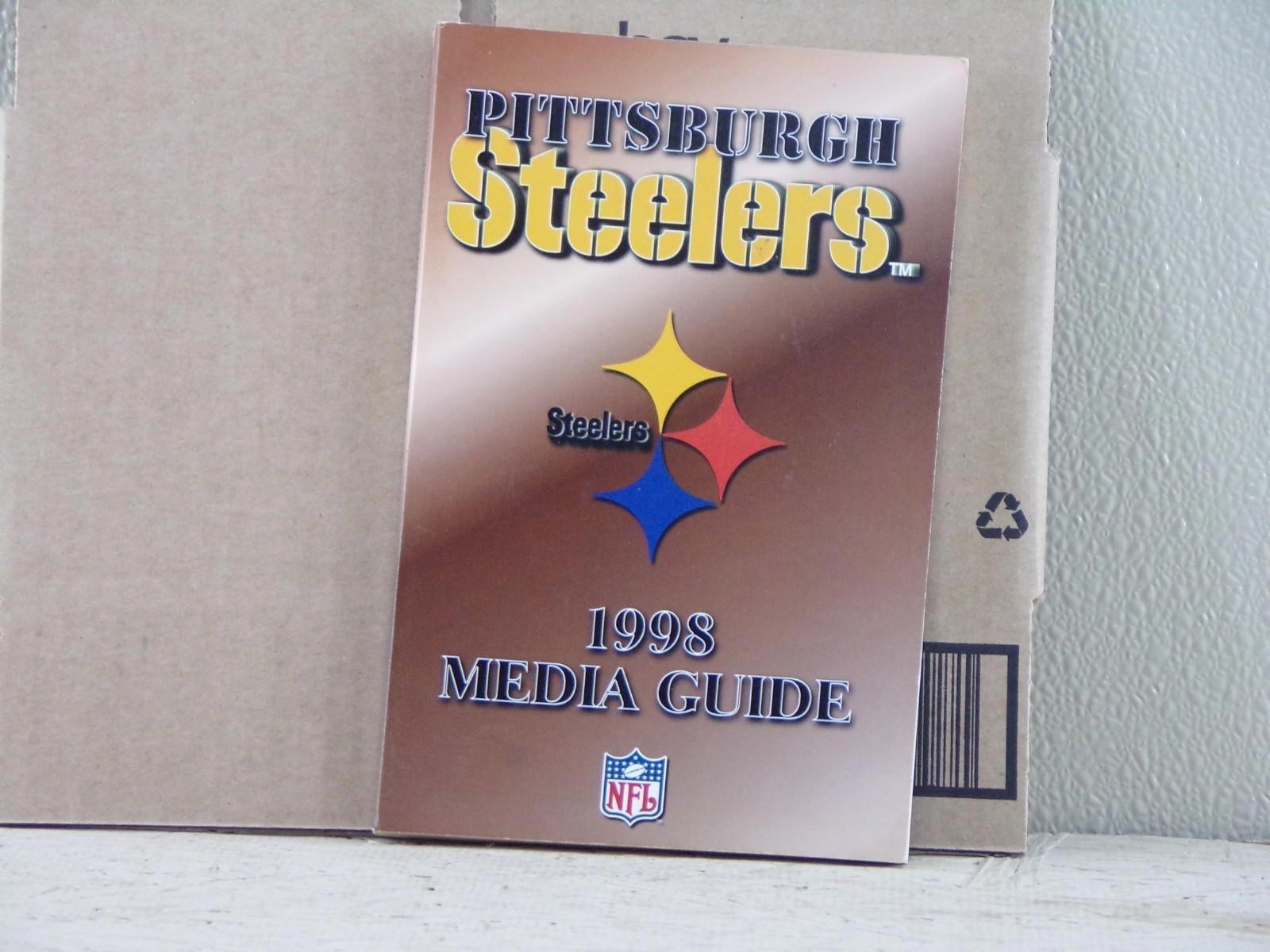 1998 Pittsburg Steelers football media guide #2