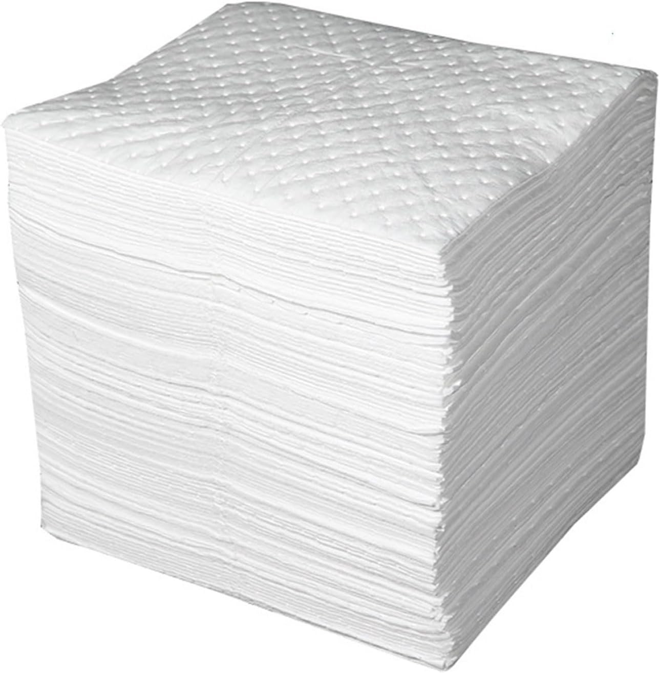 Oil Spill Pads White Oil-Only Absorbent Mat Water-Repellenttear-Resistant Absorb