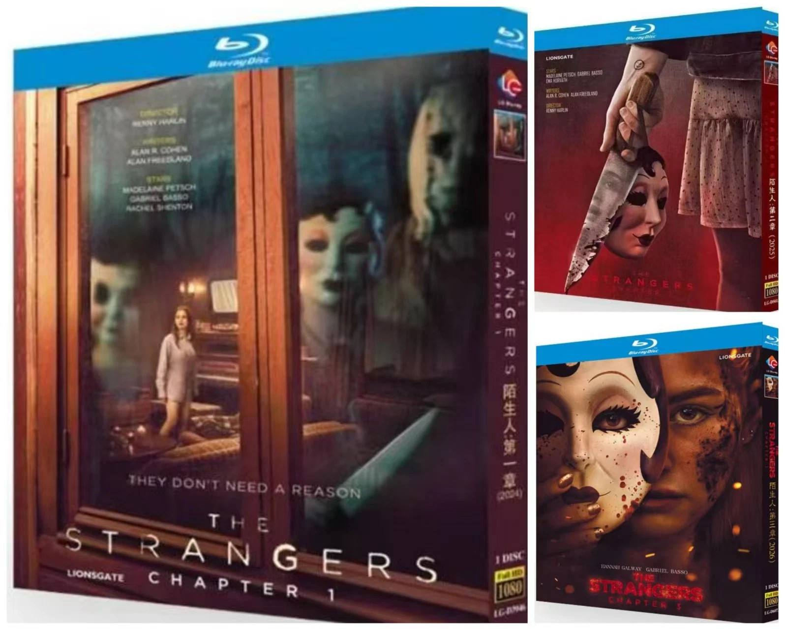 The Strangers: Chapter (1-3) 3-Disc New Sealed Box Set